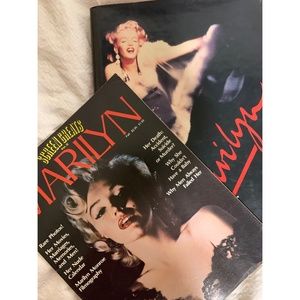 Marlyn Monroe Book & Magazine  Vintage Commemorative Magazine Screen Greats 1980